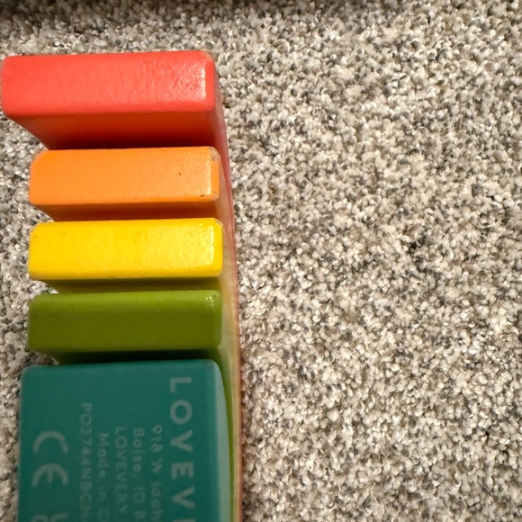 Montessori Rainbow Stacker – Lovevery - Picture 4 of 4